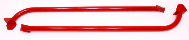 Ford Mustang Subframe Connectors - BMR Suspension - Weld-On Tubular - Red - `05-`14 Ford Mustang Subframe Connectors - BMR Suspension - Weld-On Tubular - Red - `05-`14